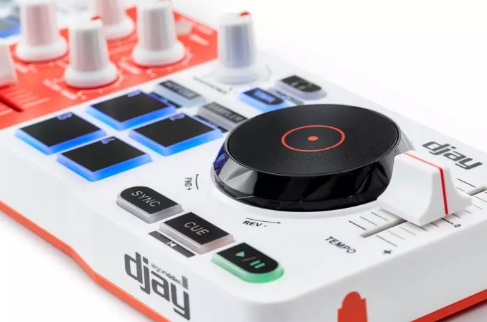 Hercules DJControl Mix Bluetooth Wireless DJ Controller for Smartphones