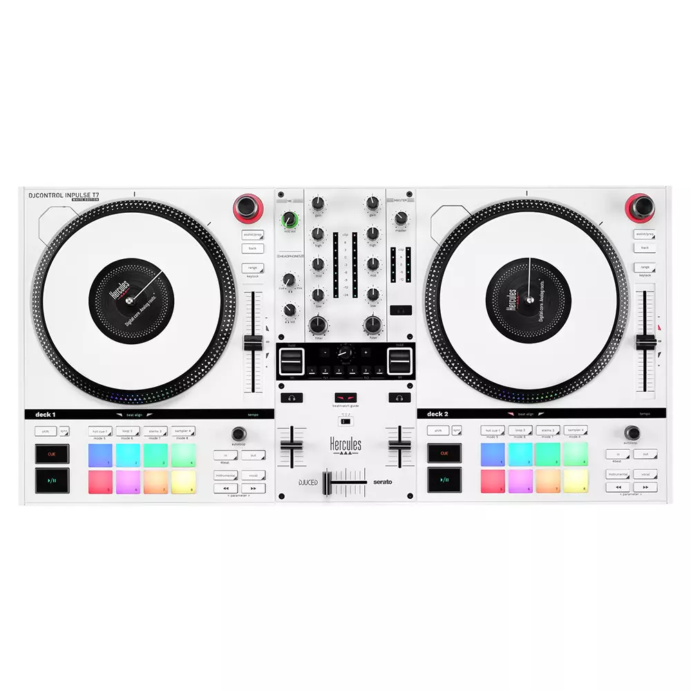 DJ機材 Hercules DJControl Inpulse T7 djclinpulset7white_onlineconte