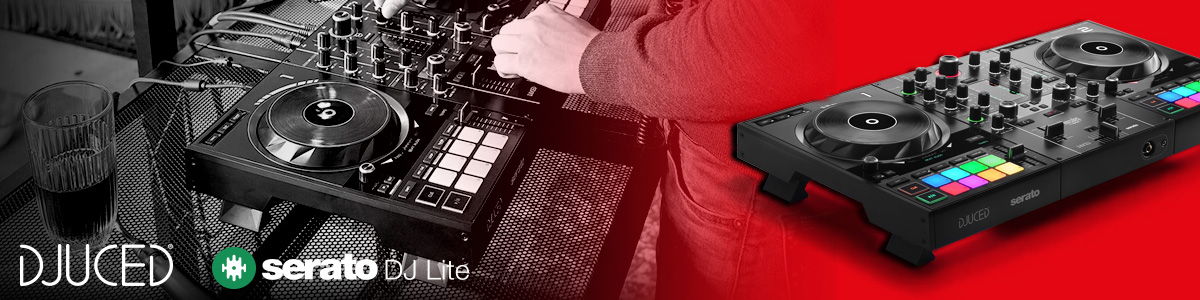 Contrôleur DJ avec assistant intelligent - DJUCED/Serato DJ - 16 pads