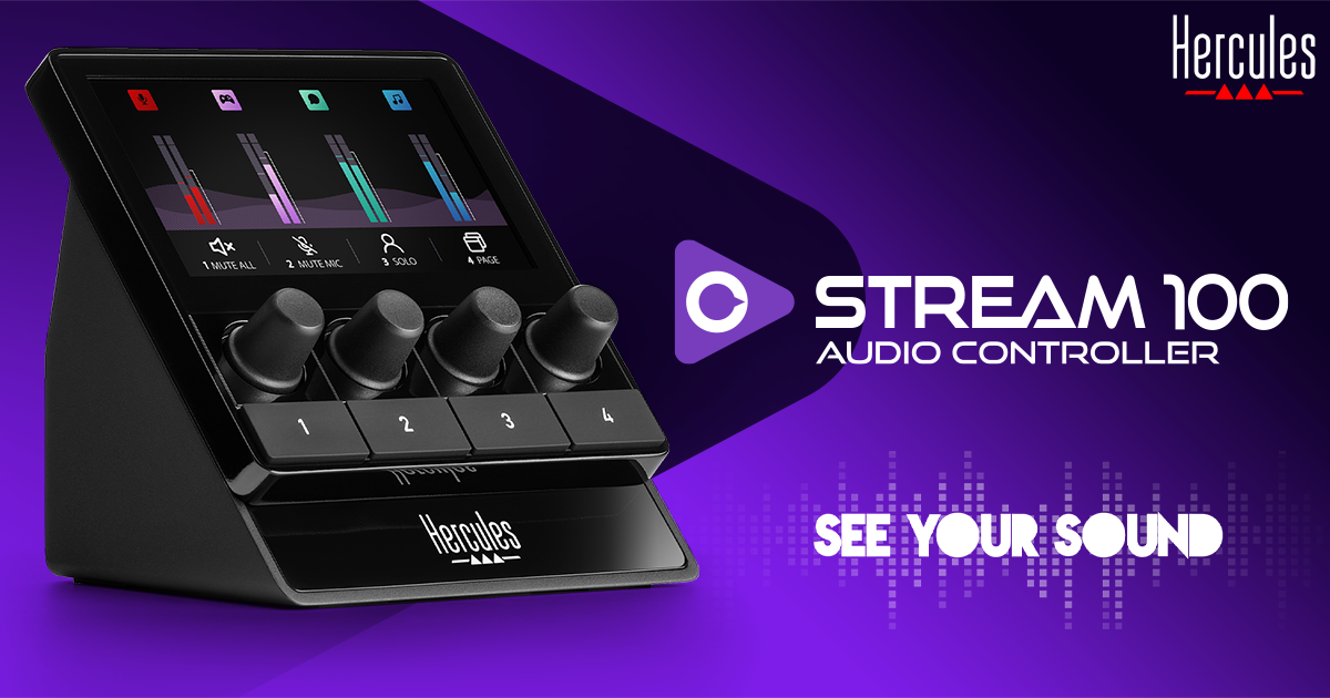 Stream 100 Product Banner