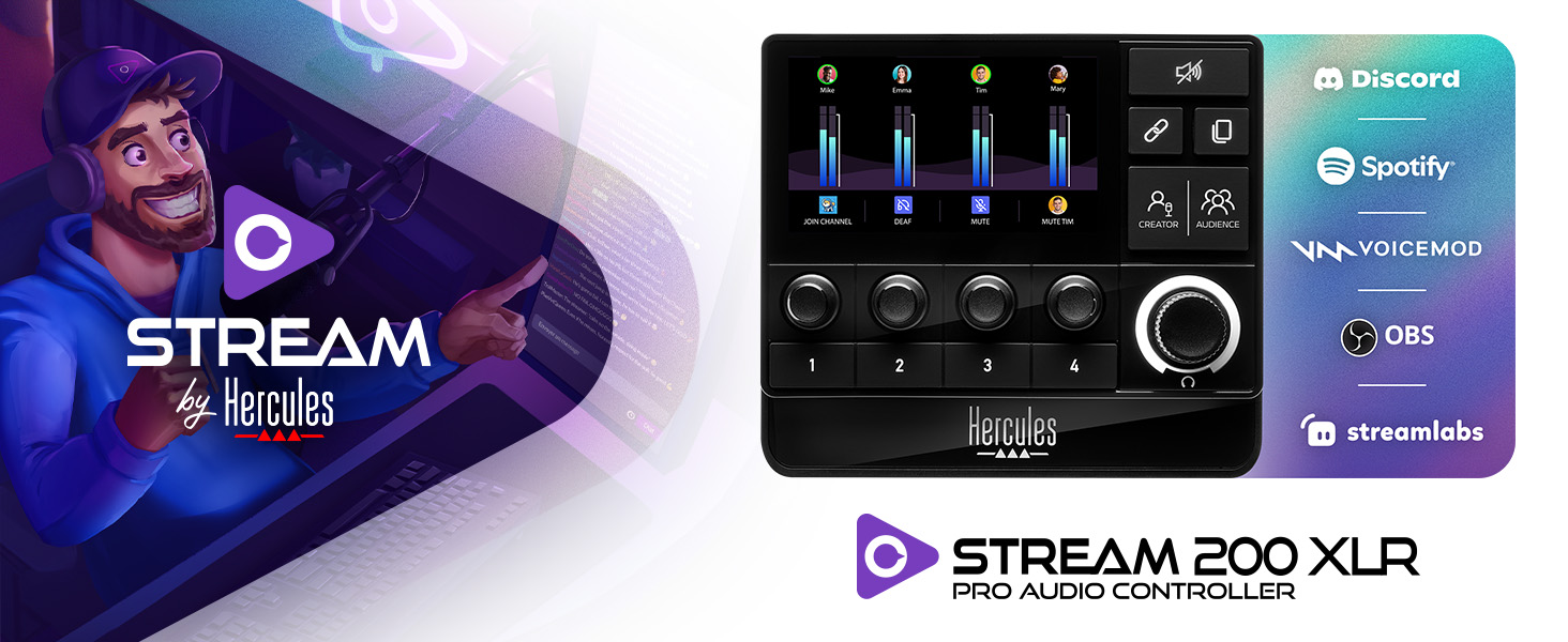 Stream 200 XLR banner