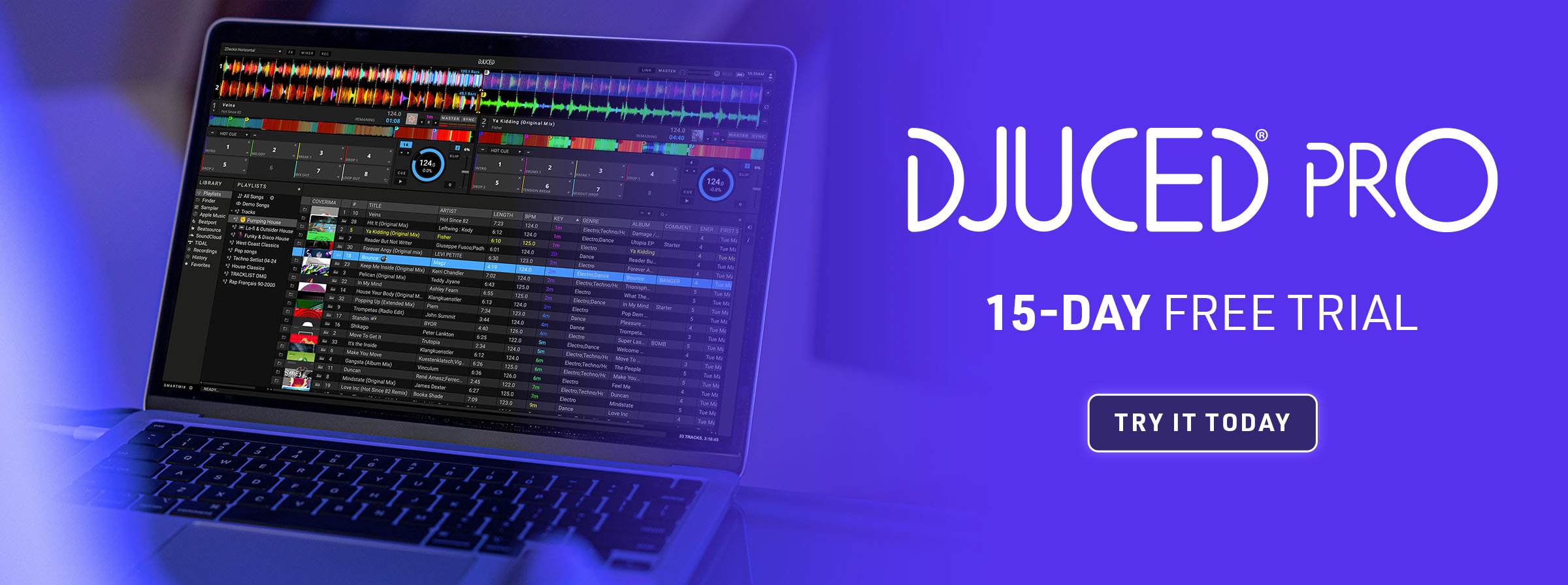 DJUCED PRO - FREE TRIAL