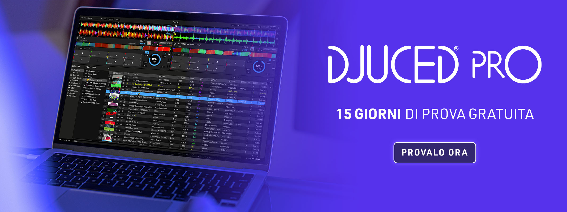 DJUCED PRO - FREE TRIAL