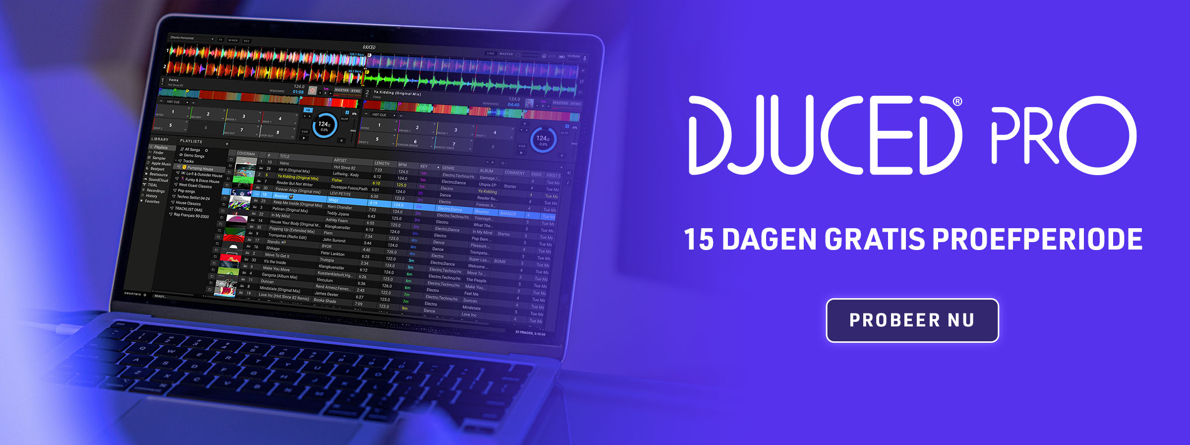 DJUCED PRO - FREE TRIAL