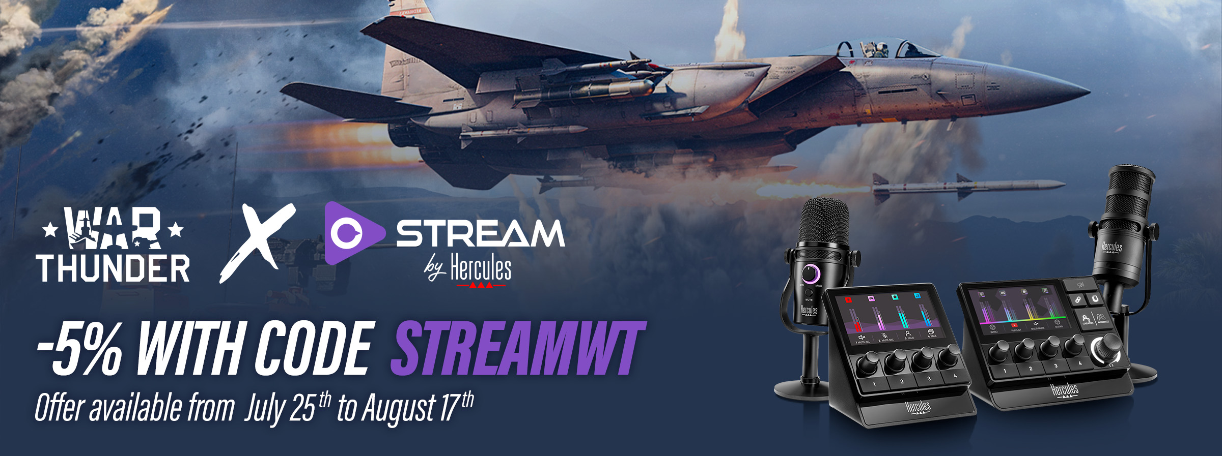 STREAM x WAR THUNDER